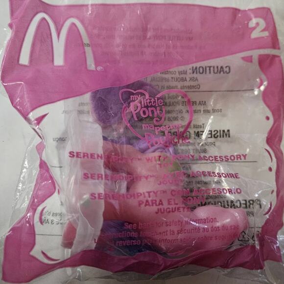 2005 McDonalds My Little Pony Serendipity 2 New in Package - Picture 1 of 2